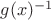 $g(x)^{-1}$