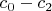 $c_0-c_2$