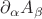 $\partial_{\alpha}A_\beta$ $\partial_{\alpha}A_\beta$