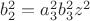 $b_2^2=a_3^2b_3^2z^2$
