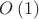 $O\left(1\right)$
