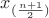 $x_{(\frac{n+1}{2})}$