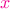 $\color{magenta}x$