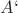 $A`$