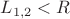 $L_{1,2}<R$