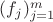$(f_j)_{j=1}^m$