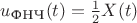 $u_{\text{ФНЧ}}(t)=\frac 1 2 X(t)$