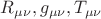 $R_{\mu\nu},g_{\mu\nu},T_{\mu\nu}$