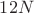 $12N$