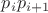 $p_ip_{i+1}$