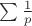 $\sum\frac{1}{p}$