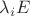 $\lambda_i E$ $\lambda_i E$