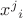 ${x^j}_i$