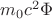 $m_{0}c^2\Phi$