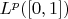 $L^p ([0,1])$