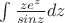 $\int {\frac{z e^{z}}{sin z}} dz$