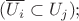 $(\overline{U_i}\subset U_j);$