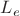 $L_e$