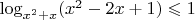 $\log_{x^2+x}(x^2-2x+1)\leqslant1$