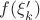 $f(\xi'_k)$