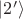 $|2'\rangle$