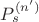 $P_s^{(n^\prime)}$