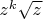 $z^k\sqrt{z}$