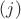 $(j)$