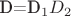 D=D_1 D_2