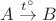 $A\stackrel{t^\circ}{\to}B$