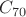 $C_{70}$