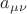 $a_{\mu\nu}$