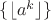 $\{\lfloor a^k\rfloor\}$