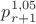 $p_{r+1}^{1,05}$
