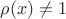 $\rho(x)\ne 1$ $\rho(x)\ne 1$