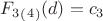 $F_3_(_4_)(d)=c_3$