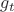 $g_{t}$