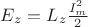 $E_z = L_z \frac{I_m^2}{2}$