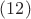 $(1 2)$