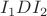 $I_1DI_2$