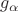 $g_{\alpha}$