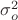 $\sigma_{o}^2$