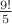 $\frac{9!}{5}$