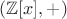 $(\mathbb{Z}[x], +)$