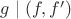 $g \mid (f, f')$