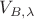 $V_{B,\lambda}$