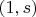 $(1,s)$