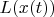 $L(x(t))$