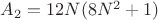 $A_2=12N(8N^2+1)$