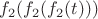 $f_2(f_2(f_2(t)))$